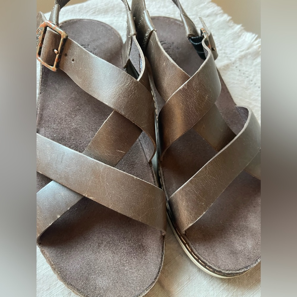 Chaco Wayfarer leather sandal